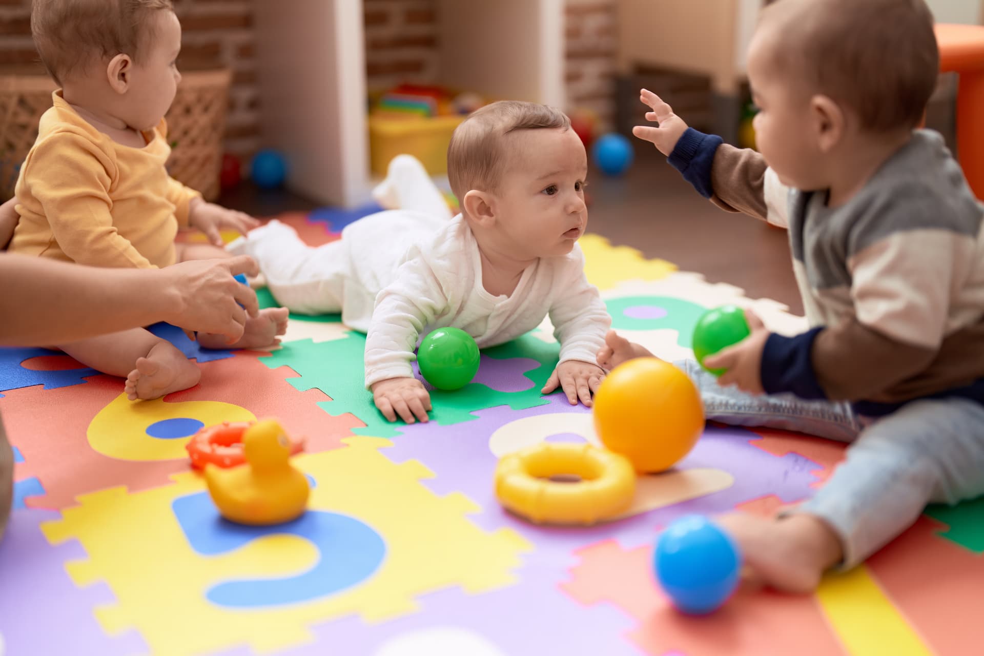 Infant Program classroom activity