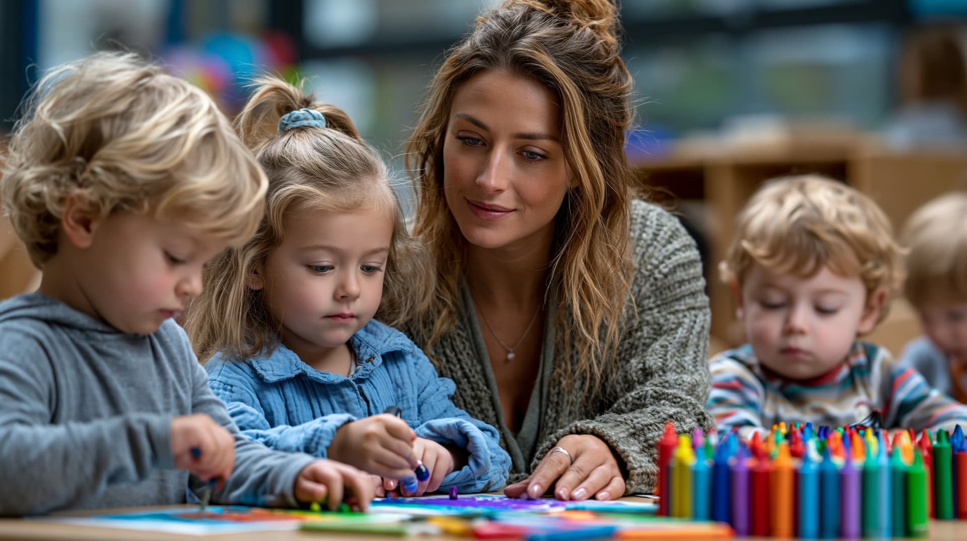 Preschool Program classroom activity