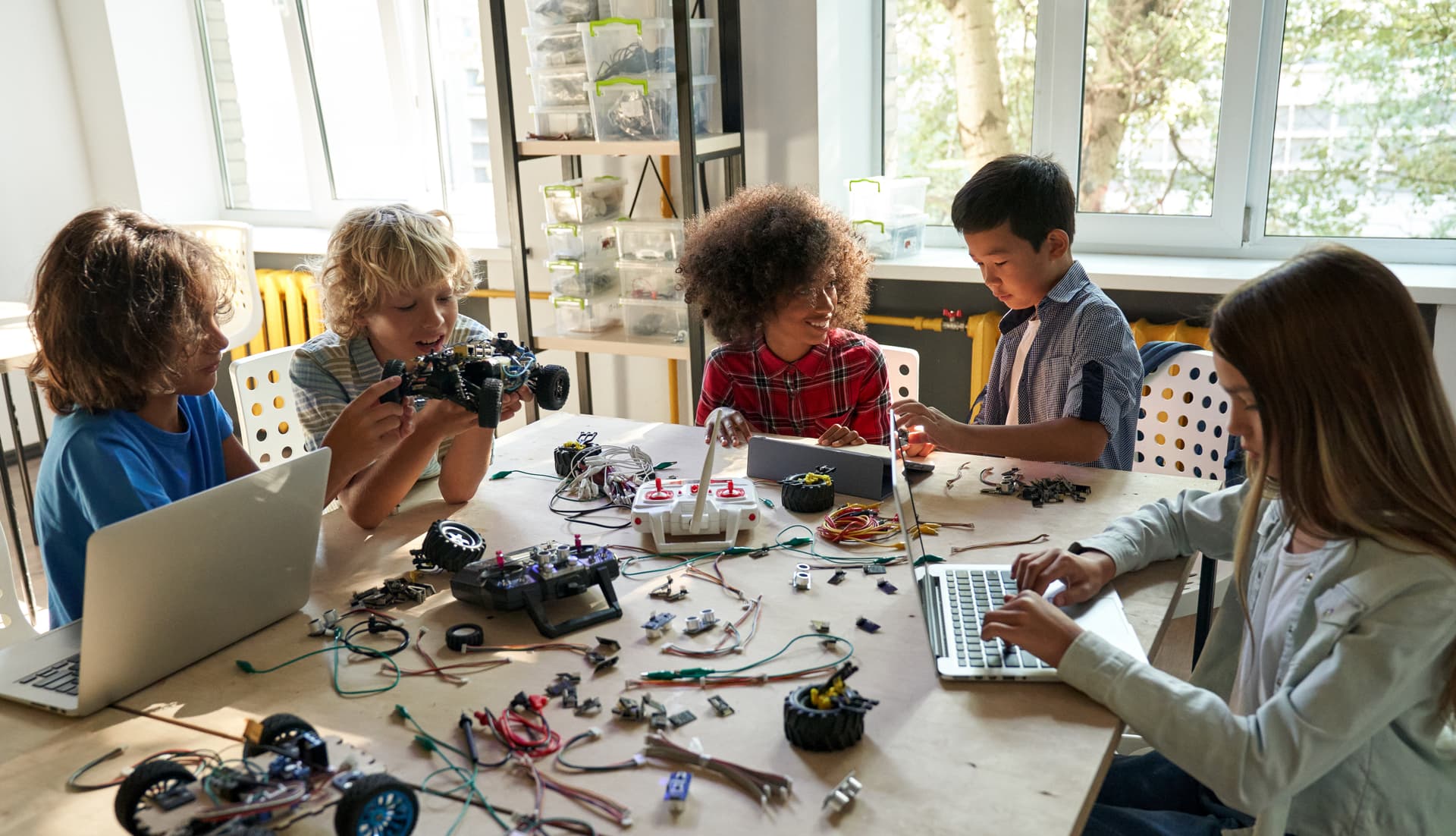 STEM Program classroom activity